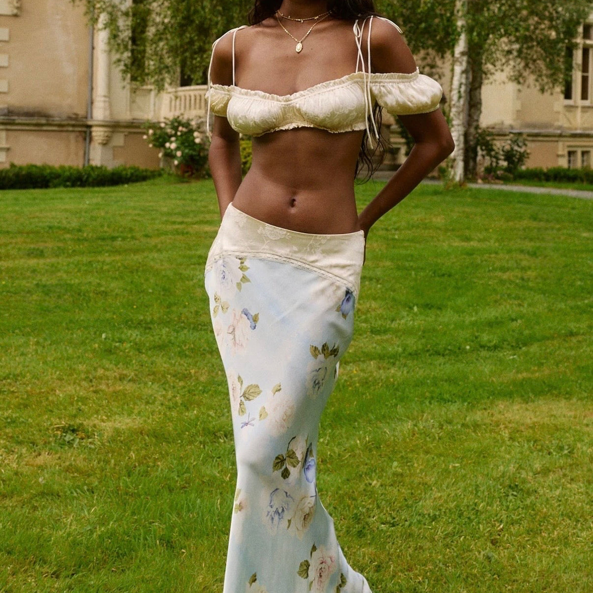 BYDEE Kiki Bralette & Lunessa Maxi Skirt Set