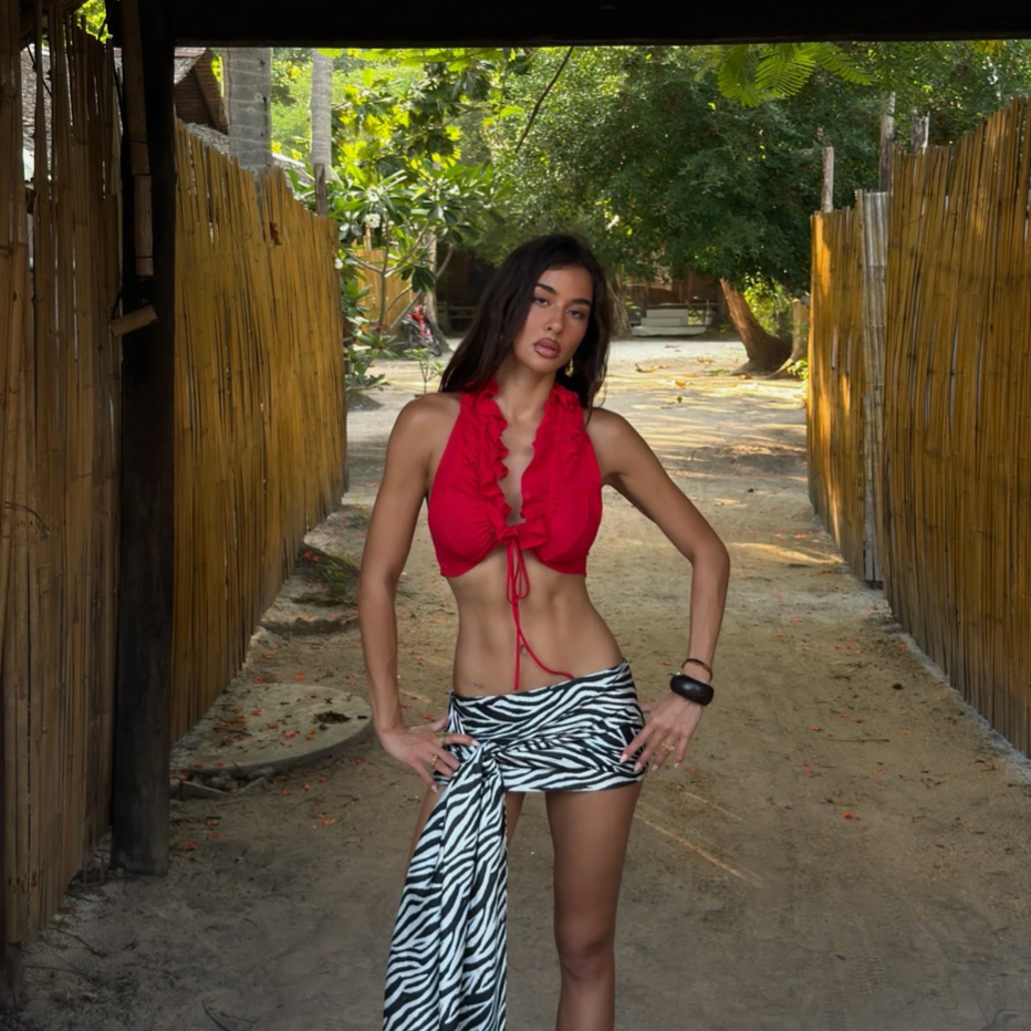 MALIMAREA Mukda Halter Top