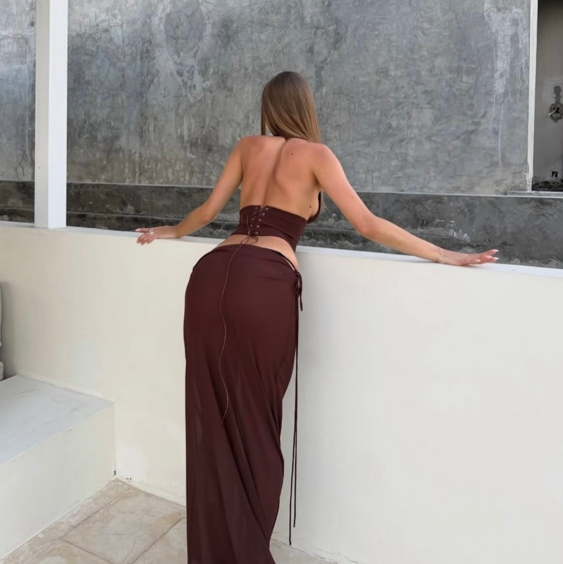 NATALIE ROLT Bronte Top & Allira Maxi Skirt Set
