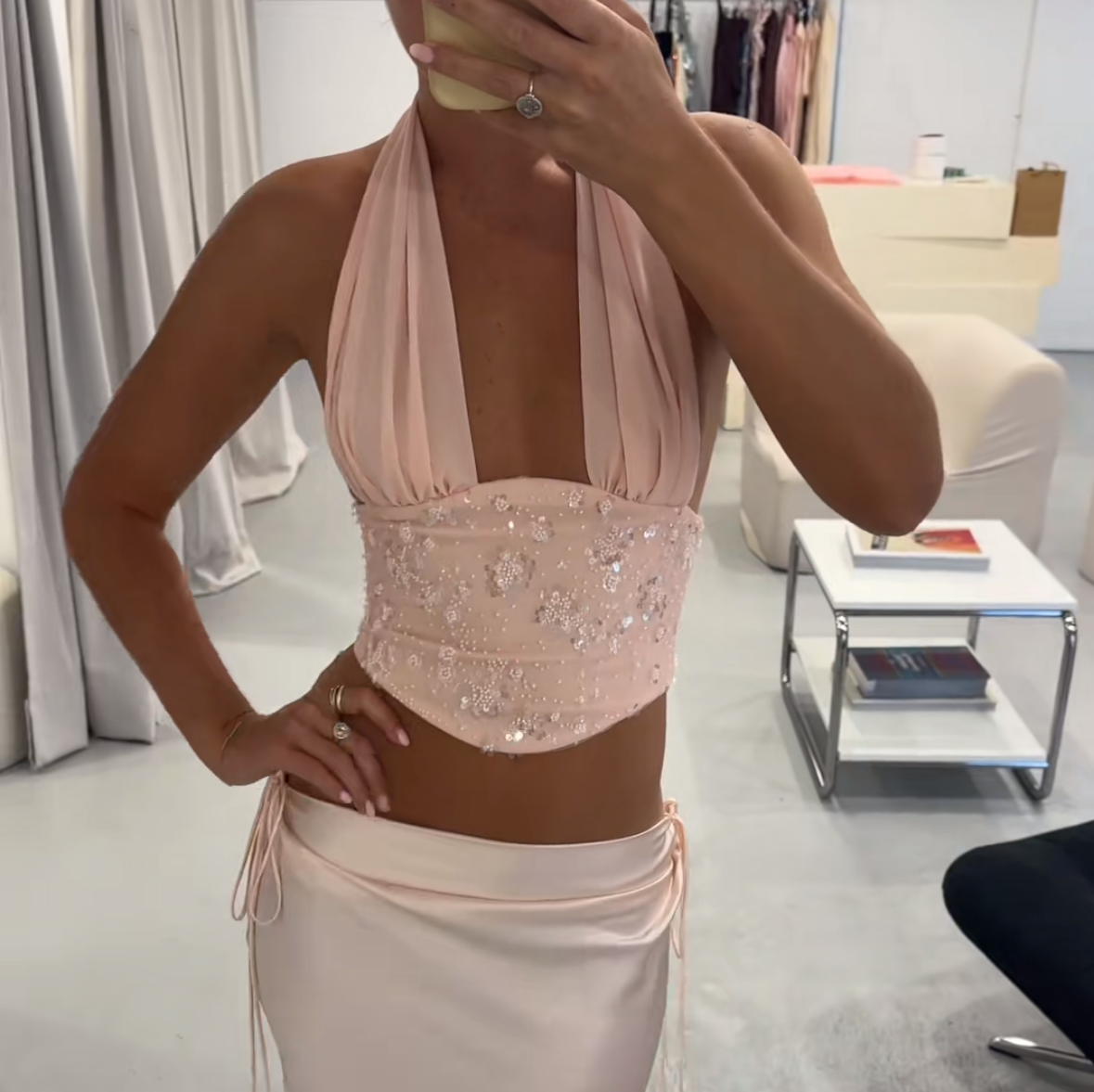 NATALIE ROLT Bronte Top & Evelyn Maxi Skirt Set