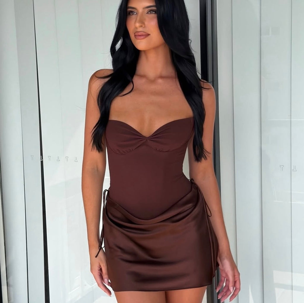 NATALIE ROLT Verity Bustier & Evelyn Mini Skirt Set