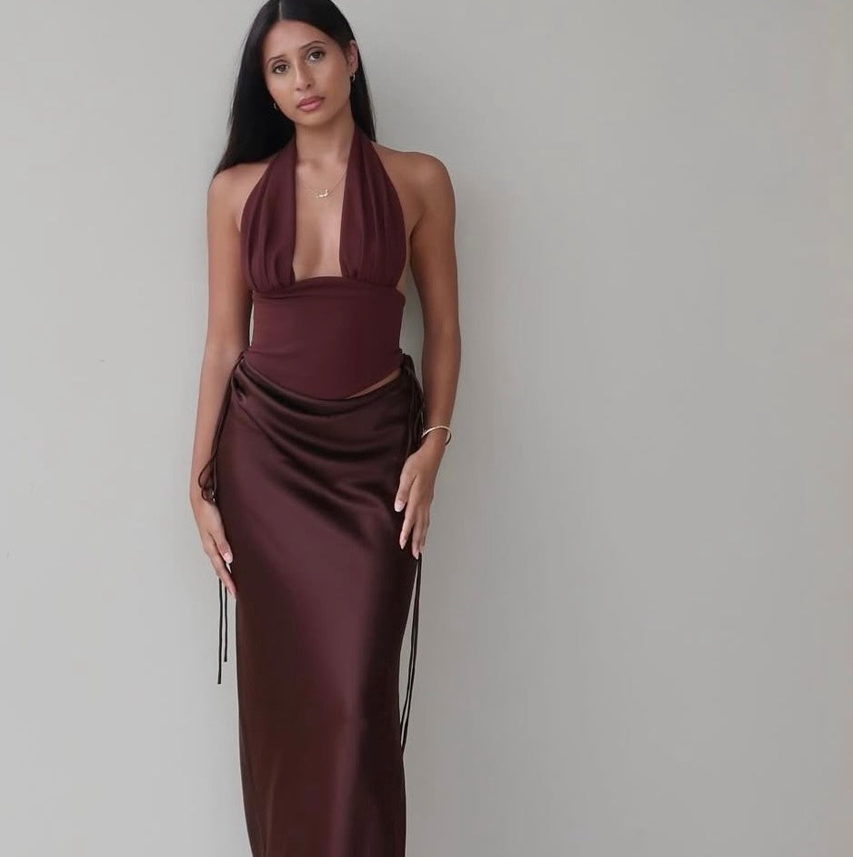 NATALIE ROLT Bronte Top & Evelyn Maxi Skirt Set