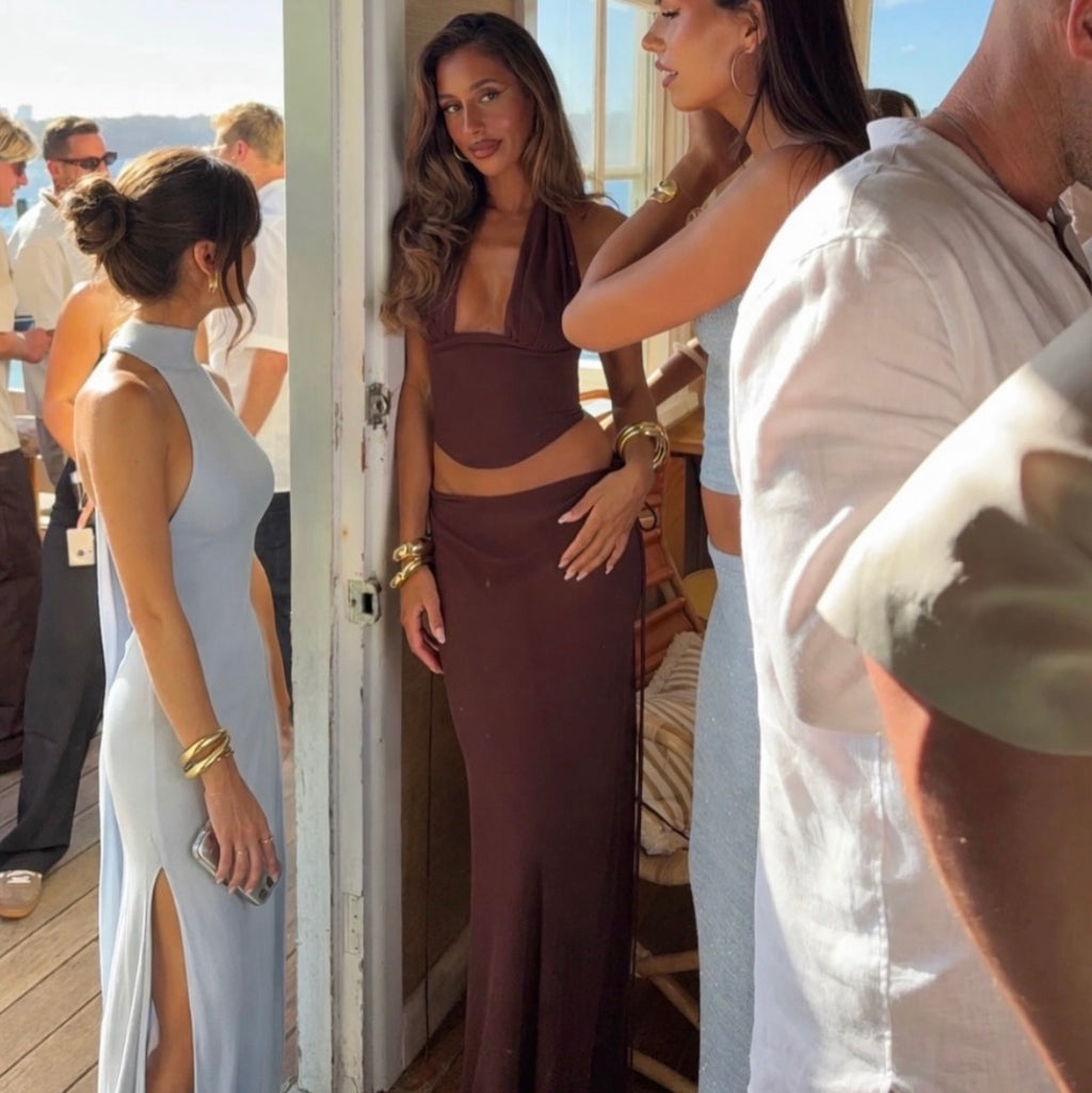 NATALIE ROLT Bronte Top & Allira Maxi Skirt Set