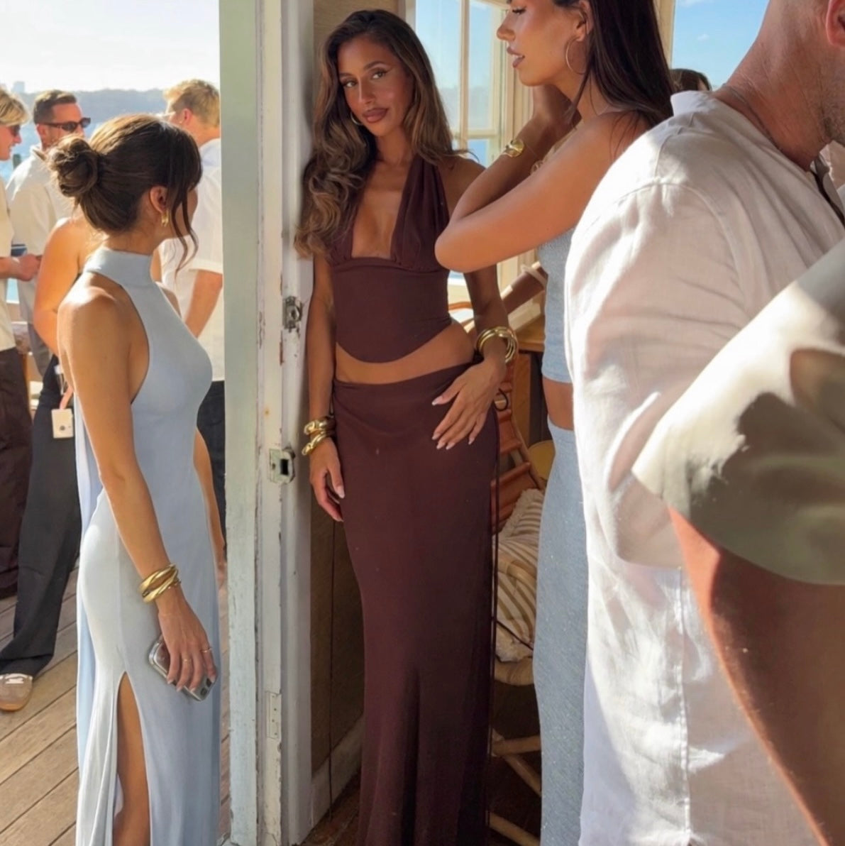 NATALIE ROLT Bronte Top & Allira Maxi Skirt Set