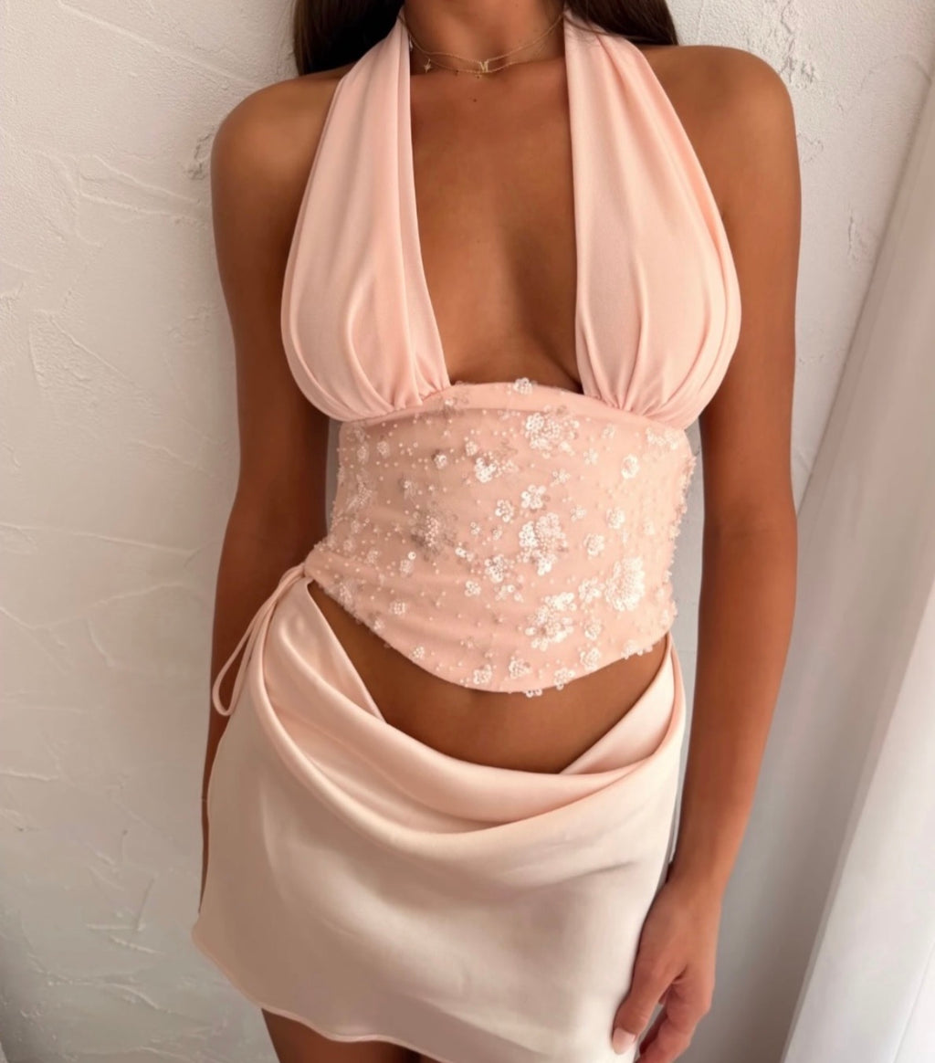NATALIE ROLT Bronte Top & Evelyn Mini Skirt Set