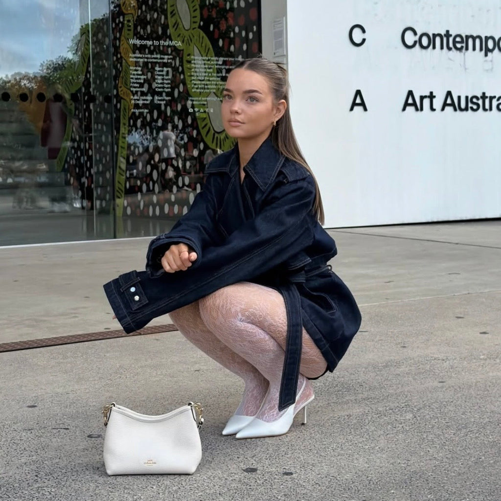 NUDE LUCY Inaya Denim Trench
