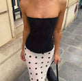 LEAU Muse Mesh Corset Top