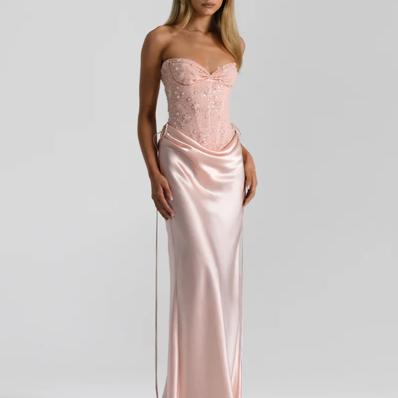 NATALIE ROLT Verity Bustier & Evelyn Maxi Skirt Set