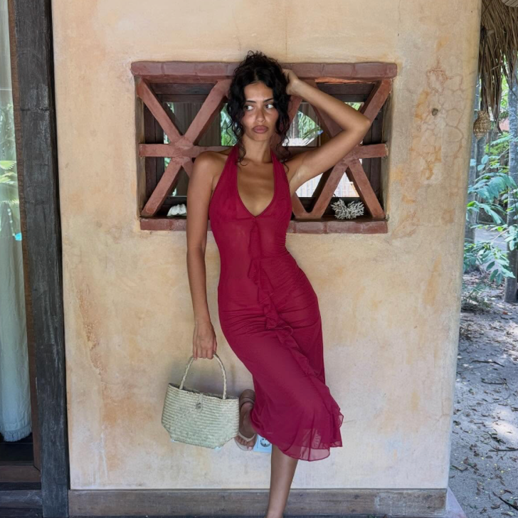 TIGER MIST Ash Midi Dress