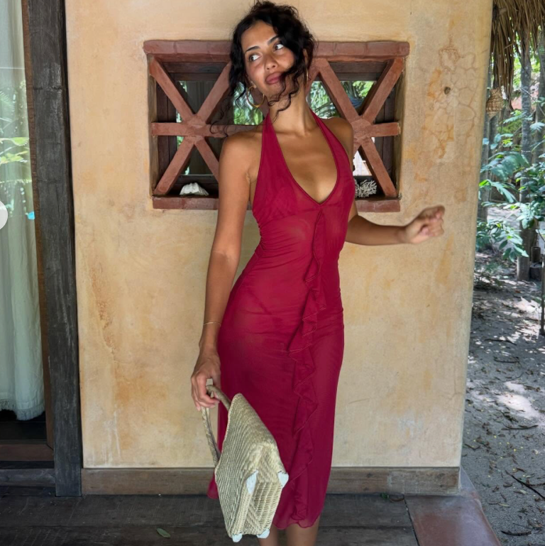 TIGER MIST Ash Midi Dress